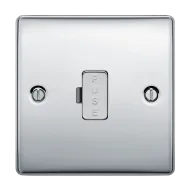 BG Nexus Metal, 13A Unswitched Fused Connection Unit in VARIOUS COLOURS