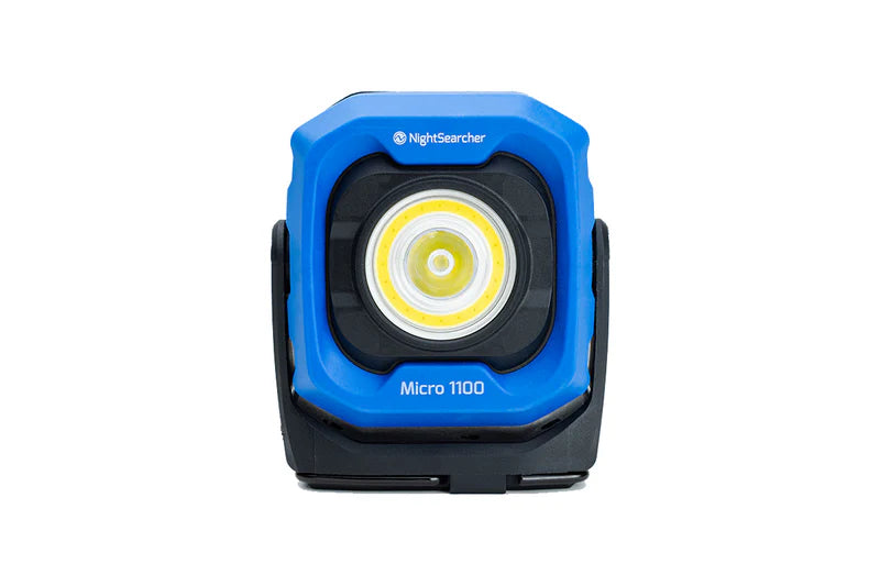 NightSearcher Micro 1100 | 1100 Lumens | Rechargeable Mixed-Beam Worklight