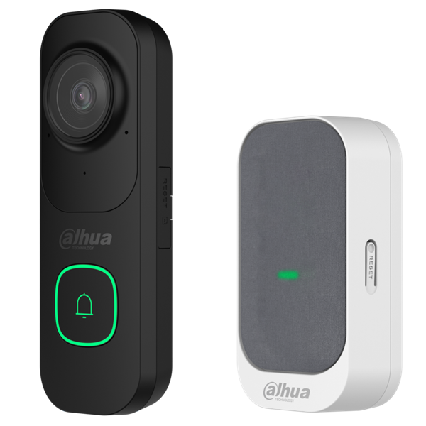 Dahua 4MP 2K Wired Video Doorbell with Wi-Fi Chime – DH-VDKP01-BG