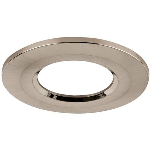 Aurora IP65 Satin Nickel Fixed Bezel - AU-R6BZ to fit AU-R6 Series