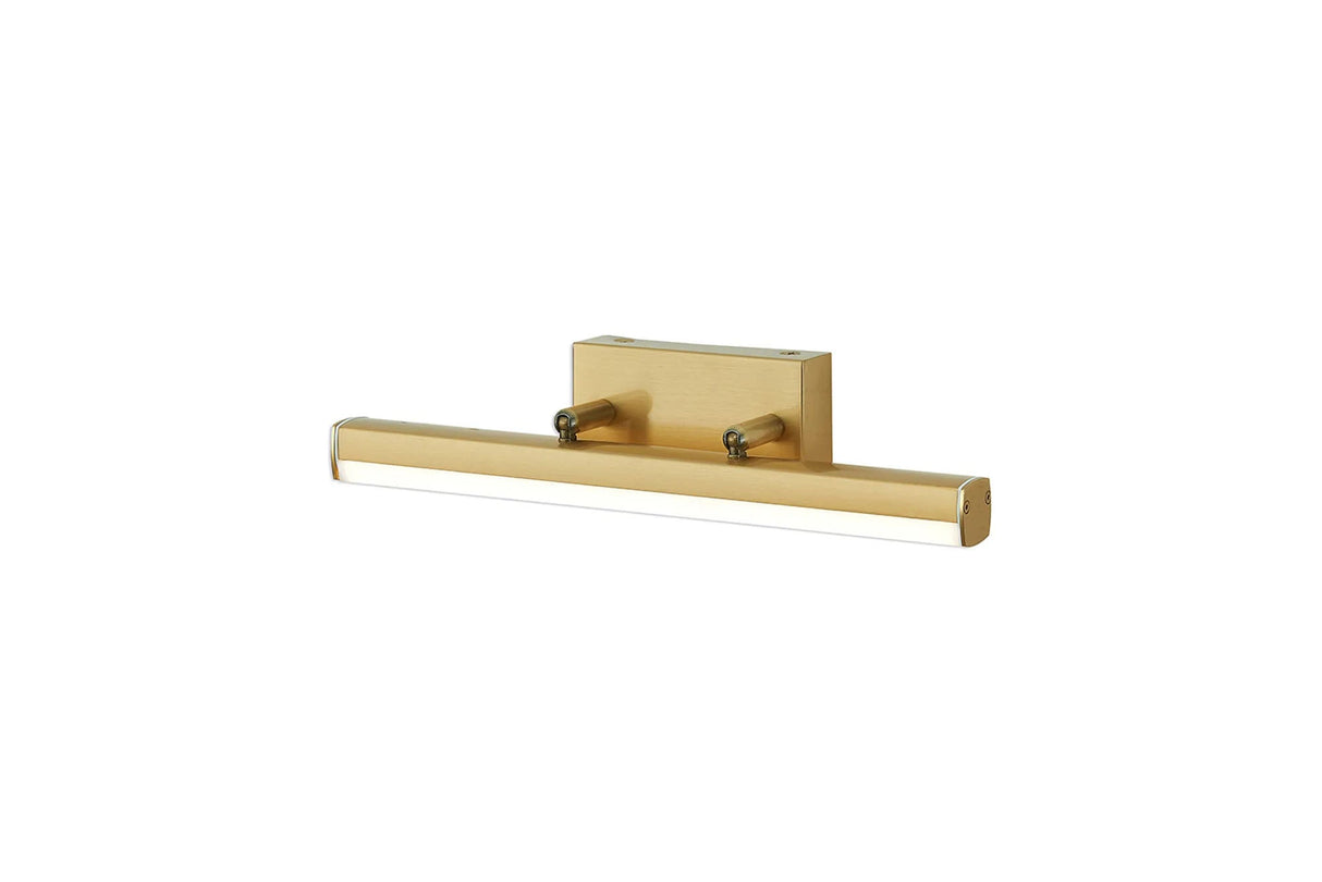 Bennett Wall Lamp Small Adjustable, 6W LED, 3000K, IP44, Brass