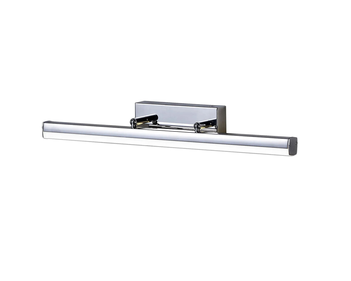 Bennett Wall Lamp Medium Adjustable, 12W LED, 4000K, IP44, Polished Chrome