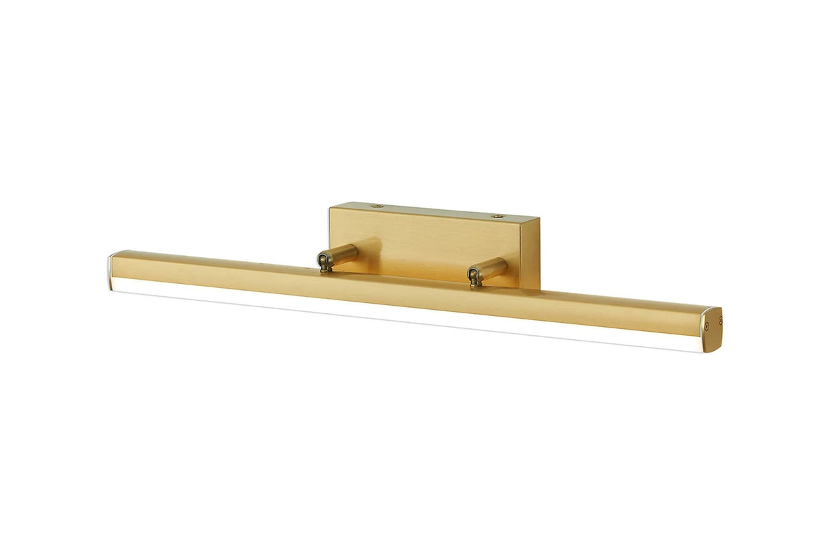 Bennett Wall Lamp Medium Adjustable, 12W LED, 3000K, IP44, Brass