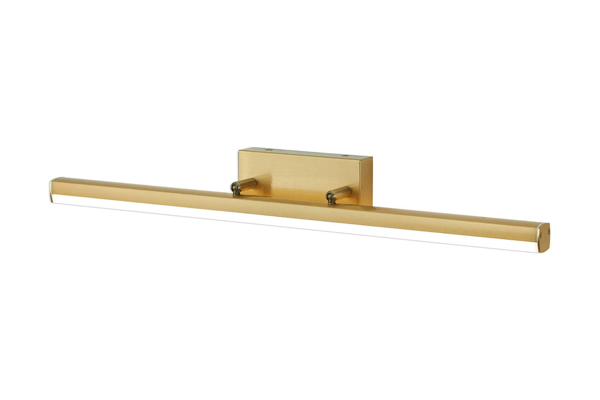 Bennett Wall Lamp Large Adjustable, 18W LED, 3000K, IP44, Brass