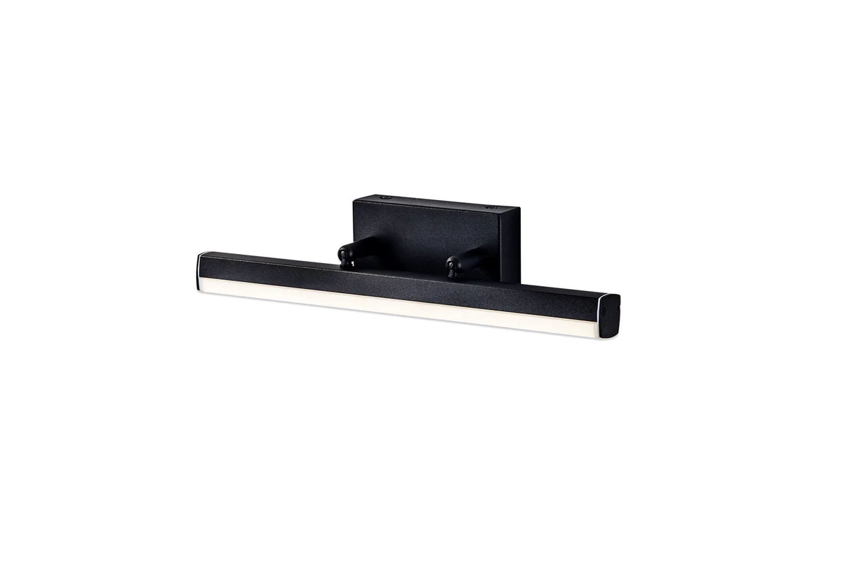 Bennett Wall Lamp Small Adjustable, 6W LED, 4000K, IP44, Sand Black