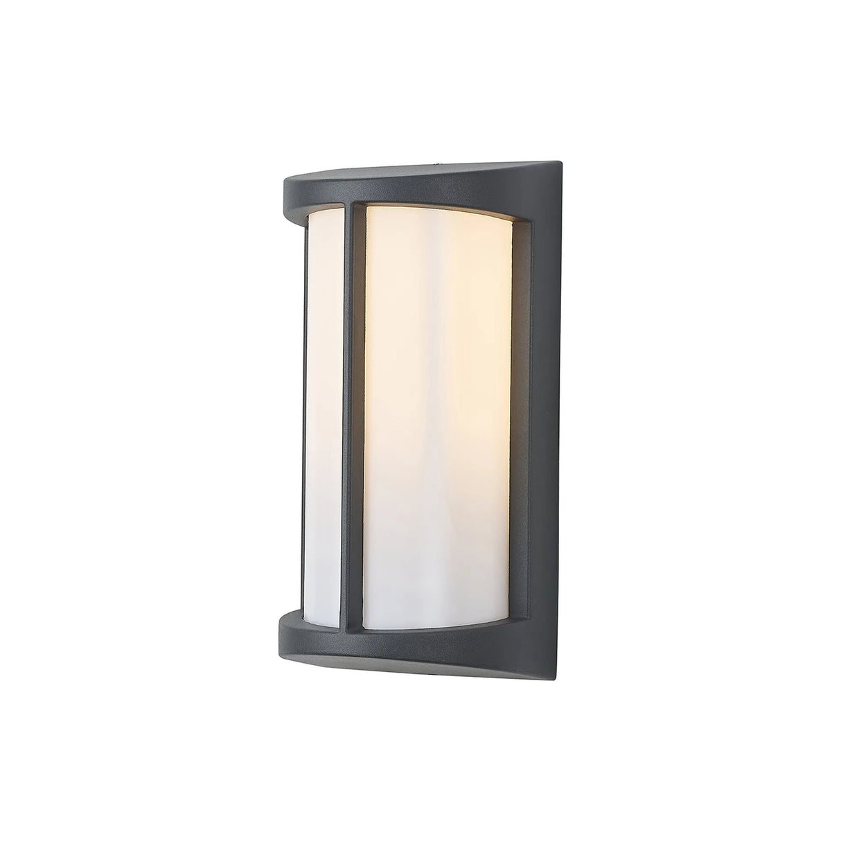 Bishop Wall Lamp 1 Light IP54 Dark Grey