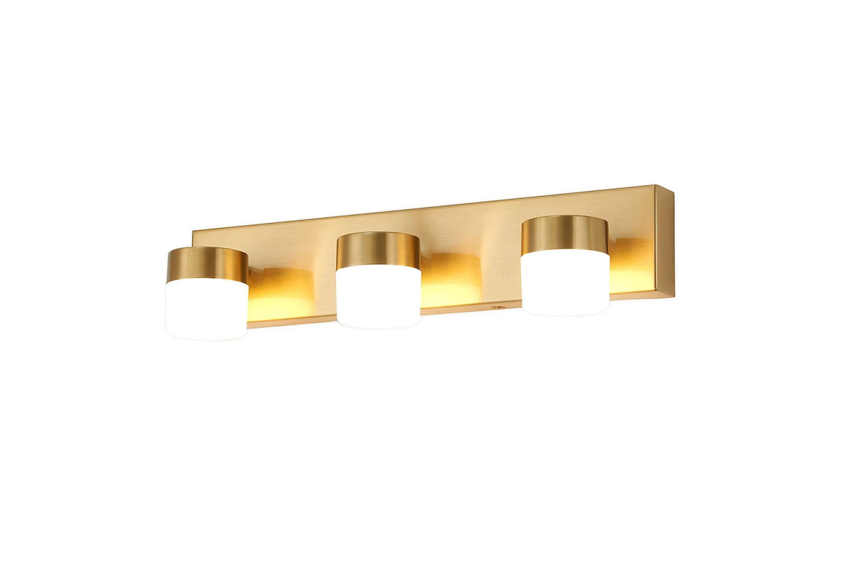 Coady Wall Lamp Triple Adjustable, 3 x 5W LED, 3000K, IP44, Brass