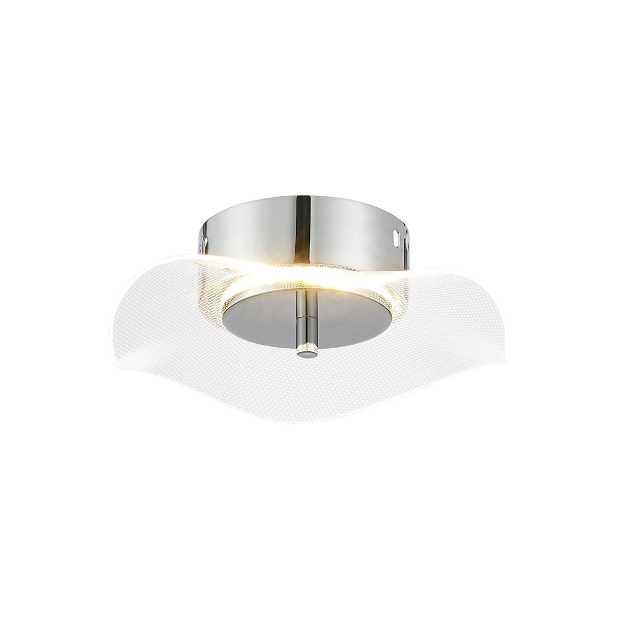 Corner Wall Light, 6W LED, 4000K, Polished Chrome