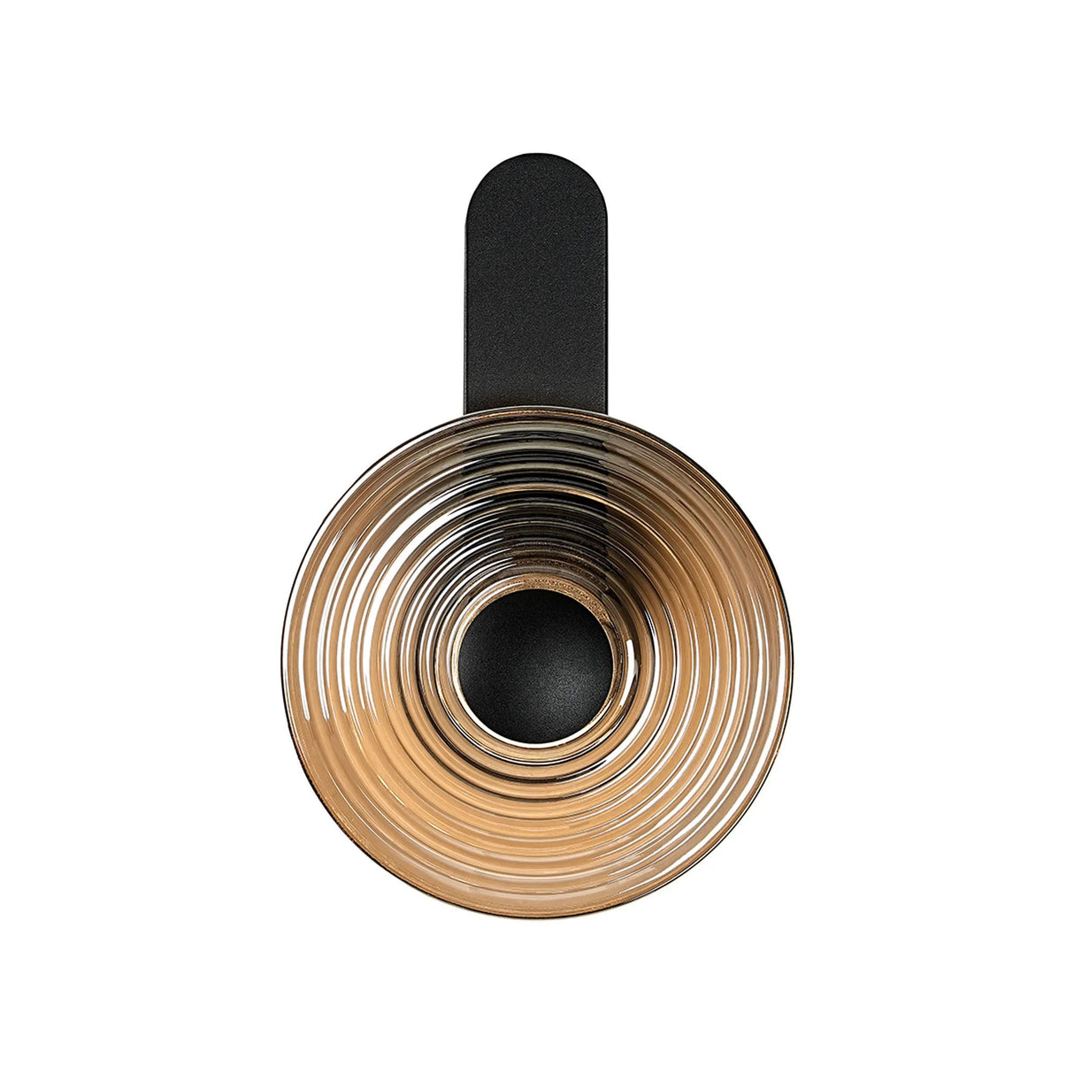 Douglas Wall Lamp, 1 x 7W LED, 3000K, 426lm, Satin Black/Smoke, 3yrs Warranty