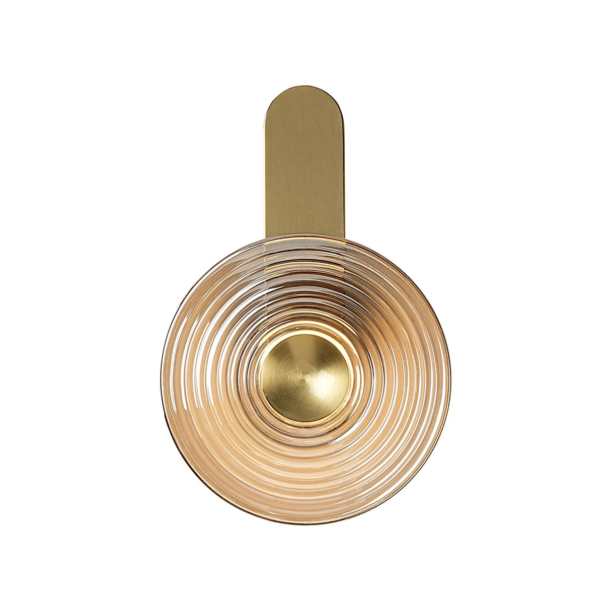 Douglas Wall Lamp, 1 x 7W LED, 3000K, 426lm, Brass/Smoke, 3yrs Warranty