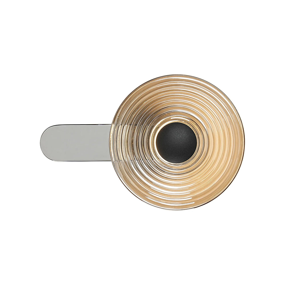 Douglas Wall Lamp, 1 x 7W LED, 3000K, 426lm, Chrome/Smoke/Satin Black, 3yrs Warranty