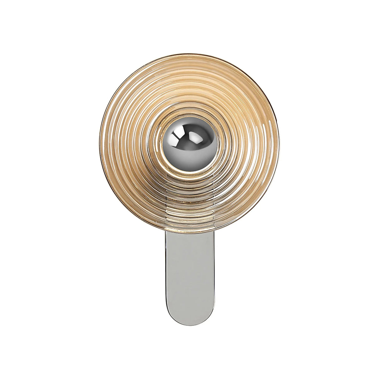 Douglas Wall Lamp, 1 x 7W LED, 3000K, 426lm, Chrome/Smoke, 3yrs Warranty