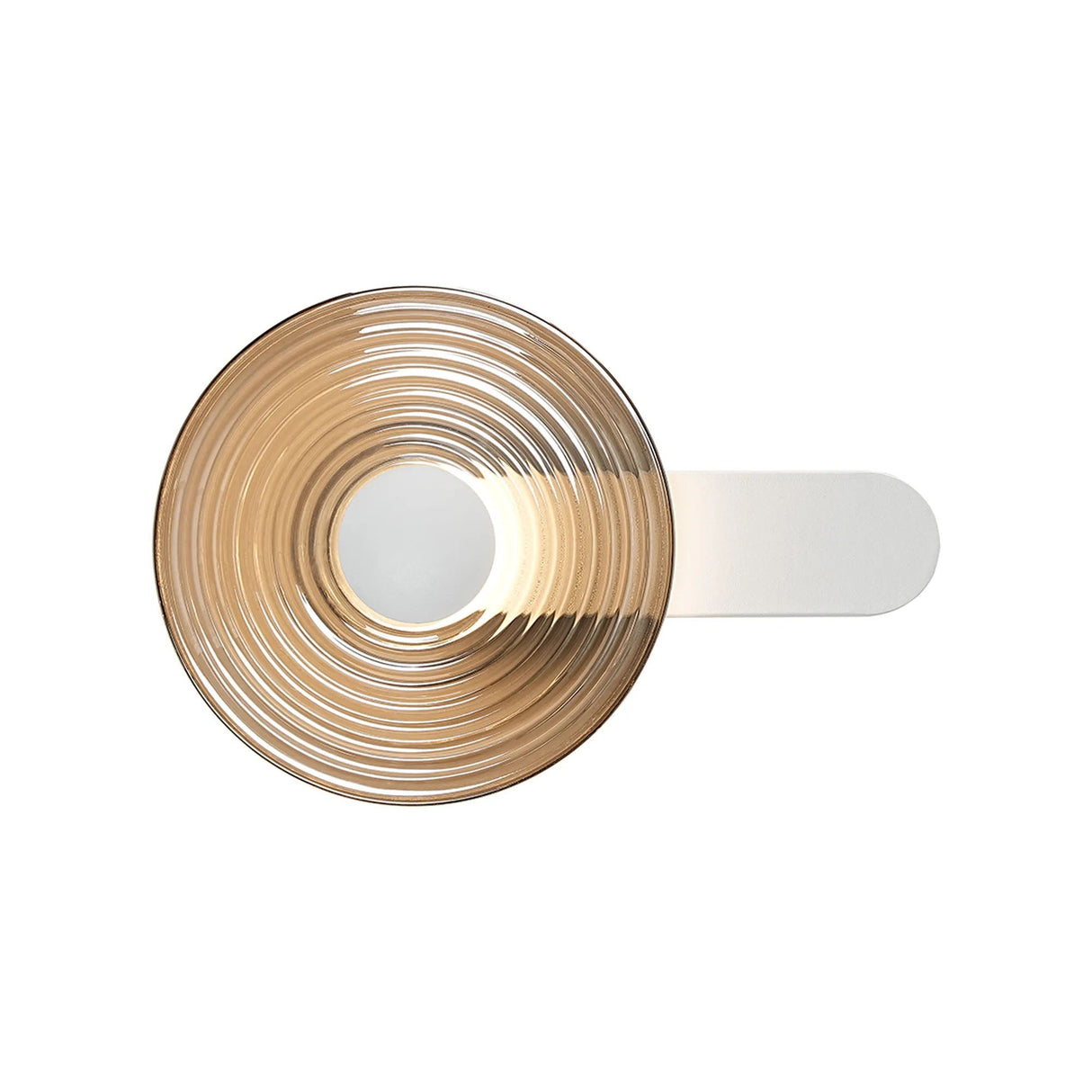 Douglas Wall Lamp,1 x 7W LED, 3000K, 426lm, Satin White/Smoke, 3yrs Warranty