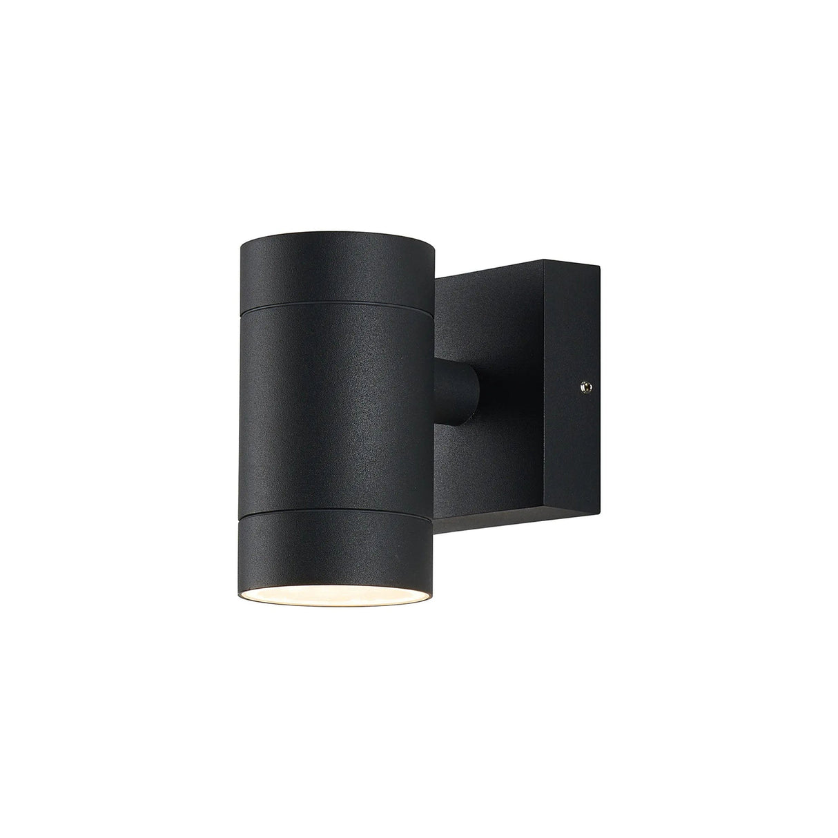 Eastham Cylinder 24V DC Up or Down Wall Light, 3W LED 3000K, c/w 2m Fly Lead, Male Connection, IP44, Anthracite, 3yrs Warranty