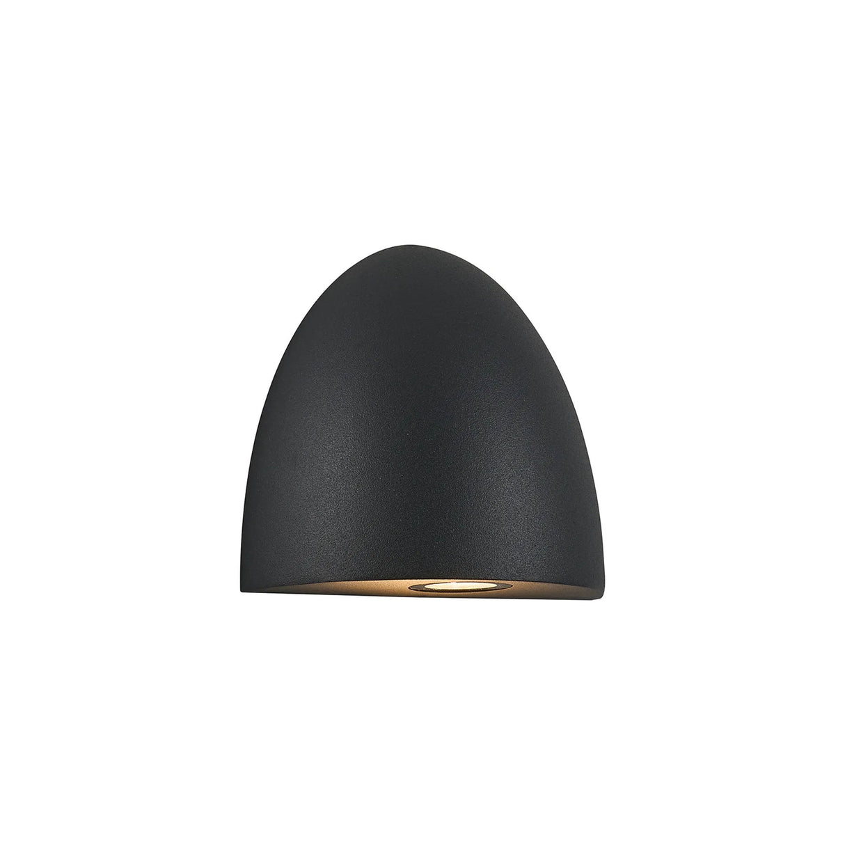 Eastham Domed 24V DC Wall Light, 3W LED, 3000K, c/w 2m Fly Lead 2 x 0.75mm² PVC Cable, Male Connection, IP44, Anthracite, 3yrs Warranty
