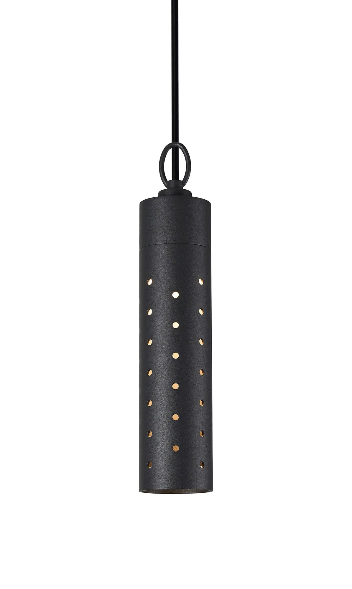 Eastham 6cm Hanging 24V DC Pendant, 3W LED, 3000K, c/w 1m 2 x 0.75mm² PVC Cable, Male Connection, IP44, Anthracite, 3yrs Warranty