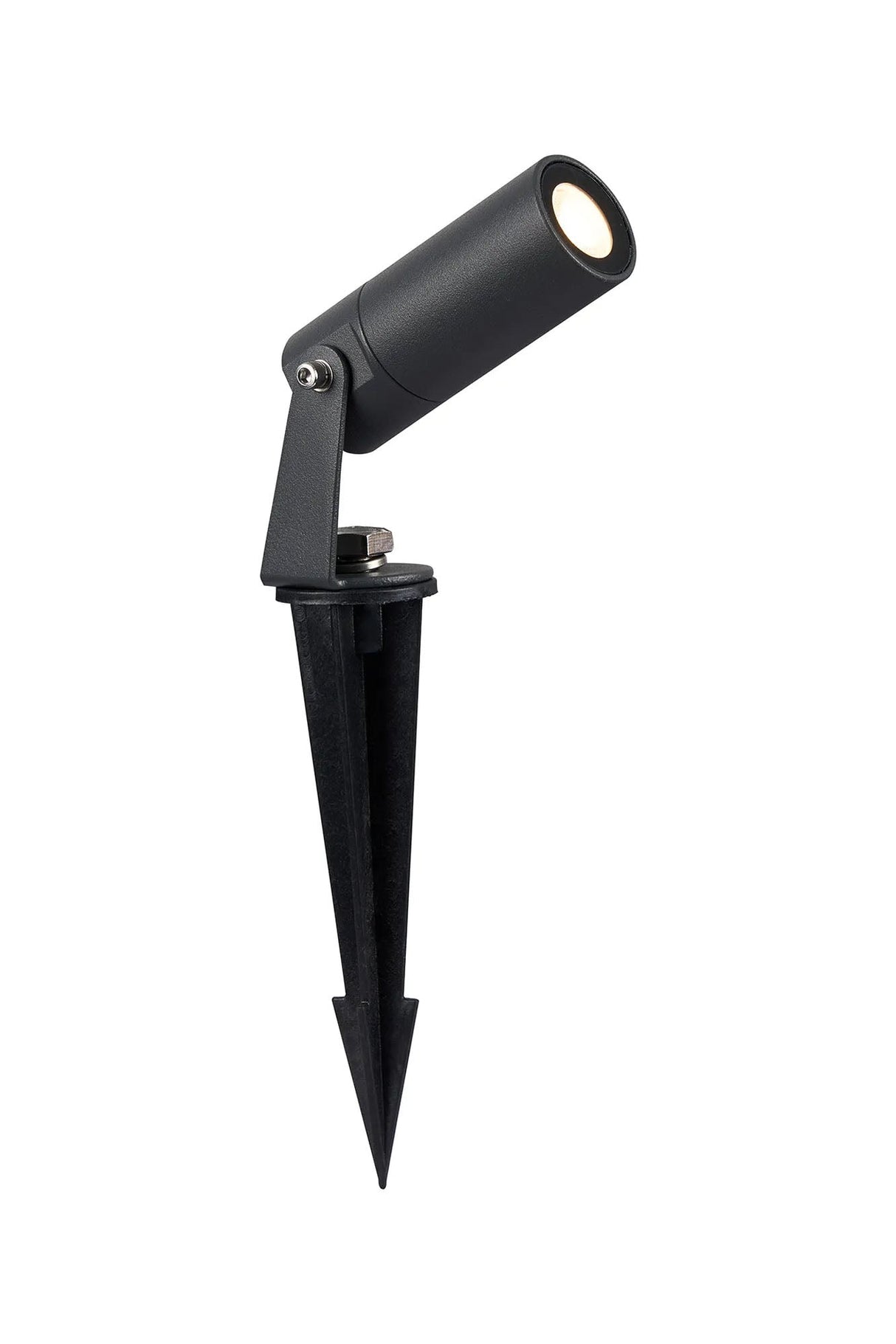 Eastham 24V DC Spotlight, 2 in 1 Ground Spike/Fixed Base, 3W LED, 3000K, c/w 1m Cable, Male Connection, IP65, Anthracite, 3yrs Warranty