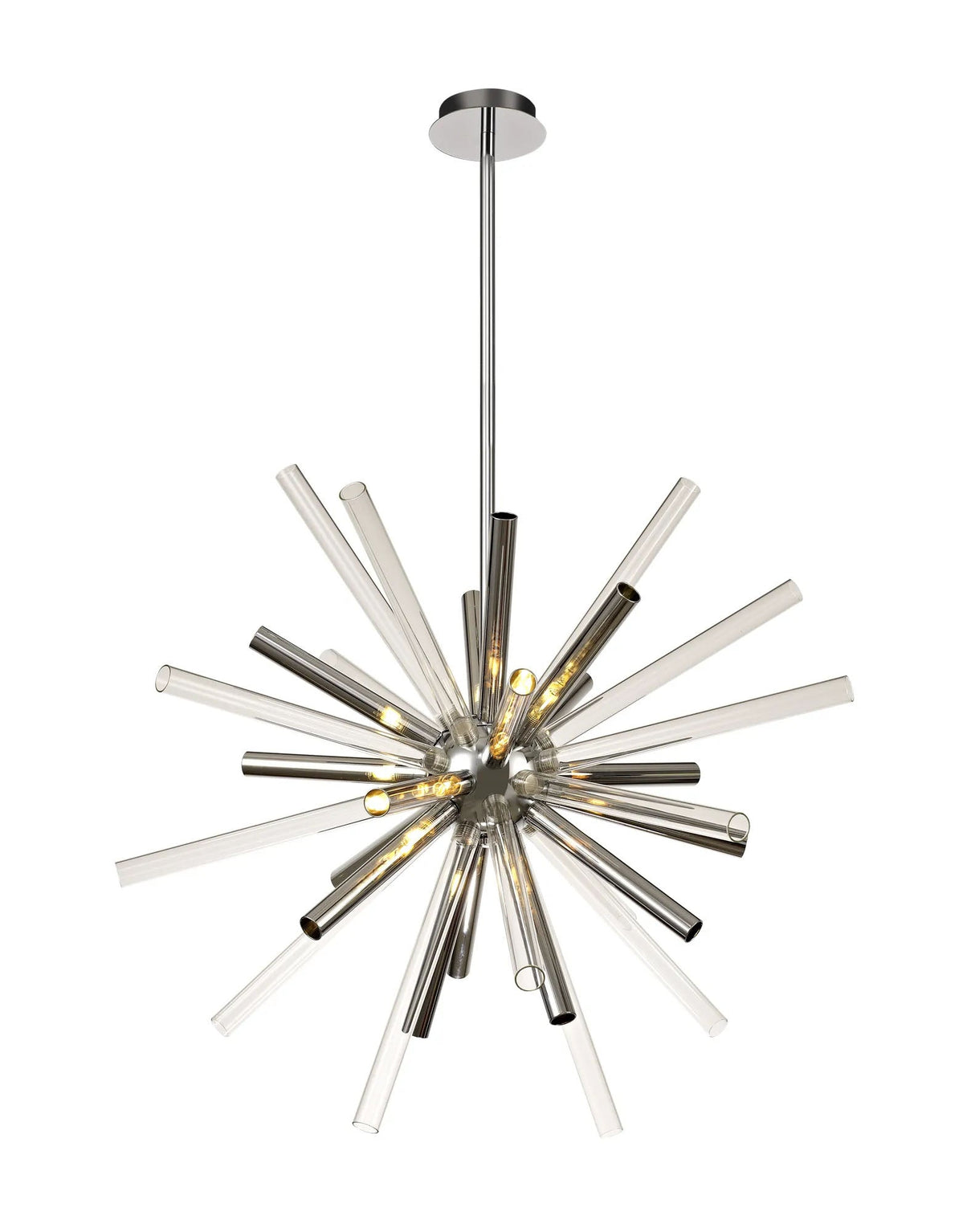 Hamilton Pendant 16 x G9, Clear & Chrome/Polished Chrome