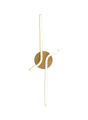 Haper 2 Arm Wall Light, 16W LED, 3000K, Painted Gold