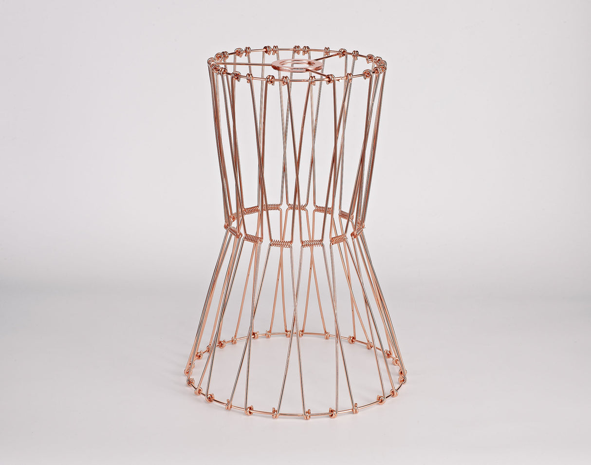 Harris, 40cm Non-Electric Rose Gold Adjustable & Flexible Shade