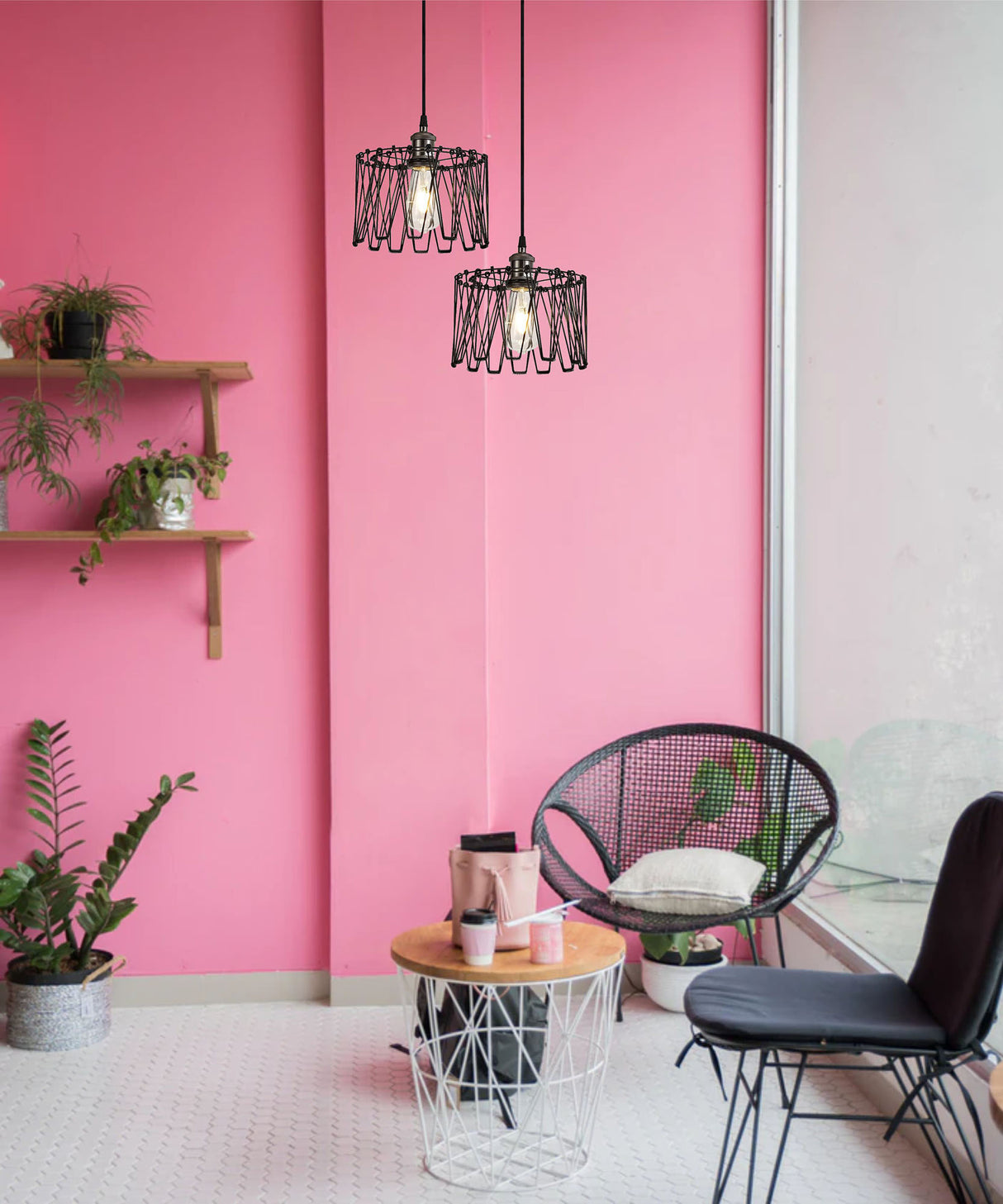 Harris, 30cm Non-Electric Polished Chrome Adjustable & Flexible Shade