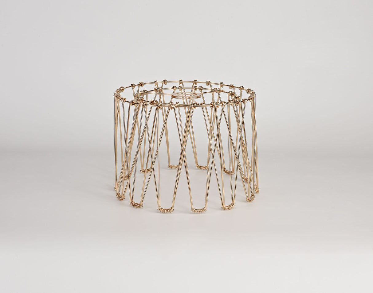 Harris, 40cm Non-Electric French Gold Adjustable & Flexible Shade