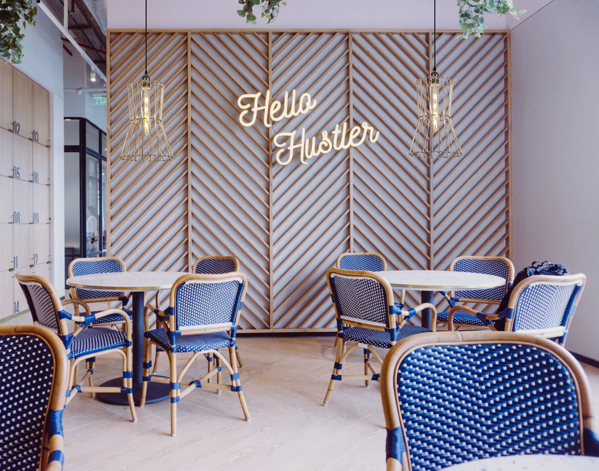 Harris, 40cm Non-Electric Rose Gold Adjustable & Flexible Shade