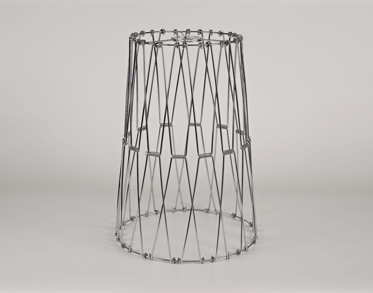 Harris, 40cm Non-Electric Polished Chrome Adjustable & Flexible Shade