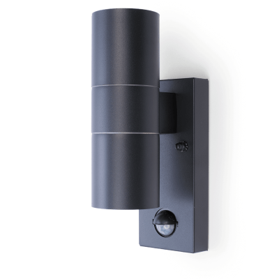 Hispec Up and Down Wall Light with PIR Sensor