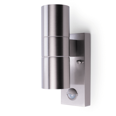 Hispec Up and Down Wall Light with Photocell Sensor