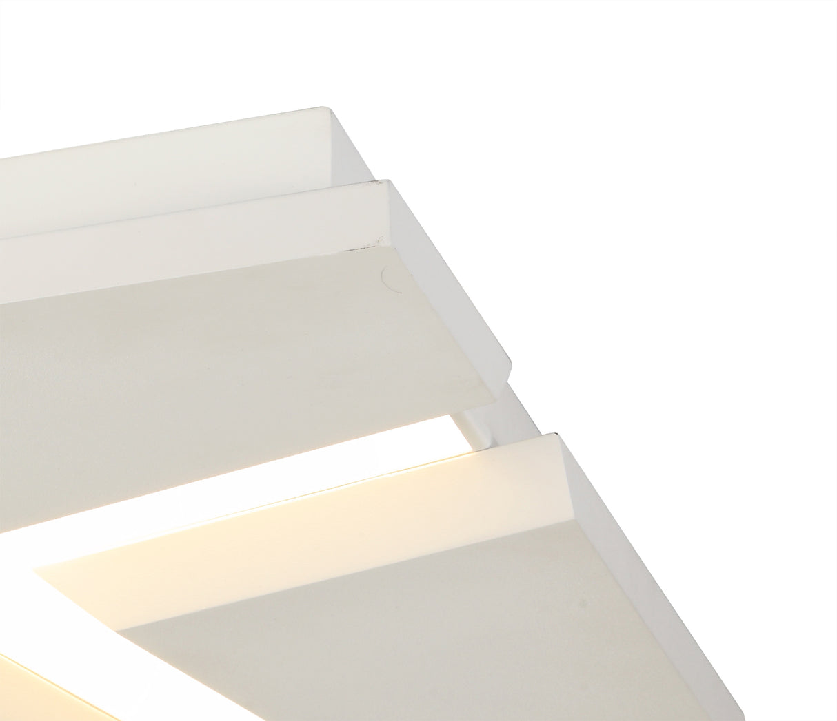 Holden Flush Square Square Ceiling, 1 x 50W LED, 3000K, 3500lm, Sand White, 3yrs Warranty