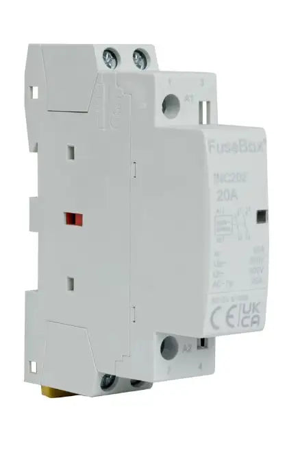 FuseBox INC202 20A 2 Pole N/O Installation Contactor 230V