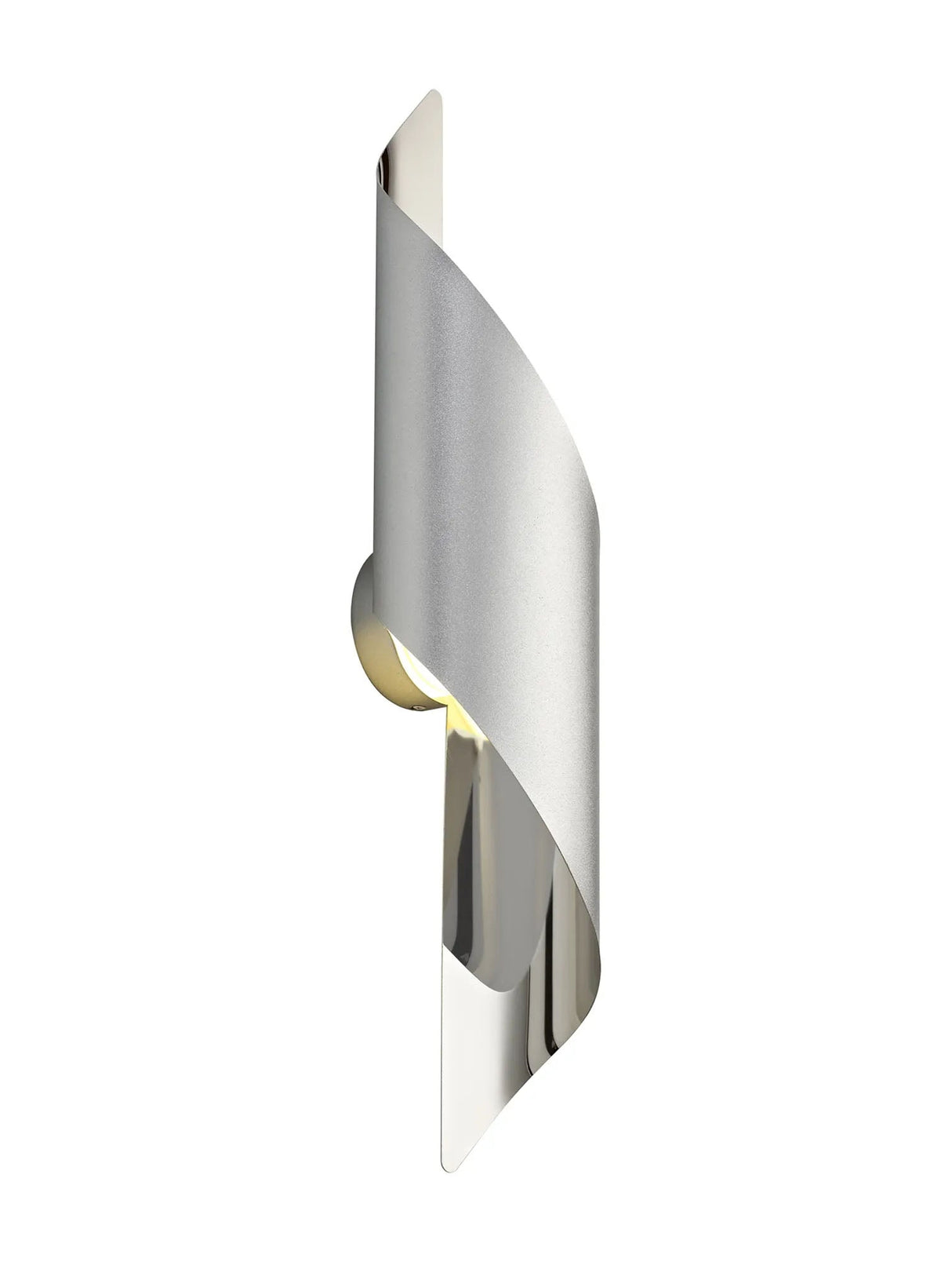 Kachosa Wall Lamp Large, 8W LED, 3000K, Silver/Polished Chrome