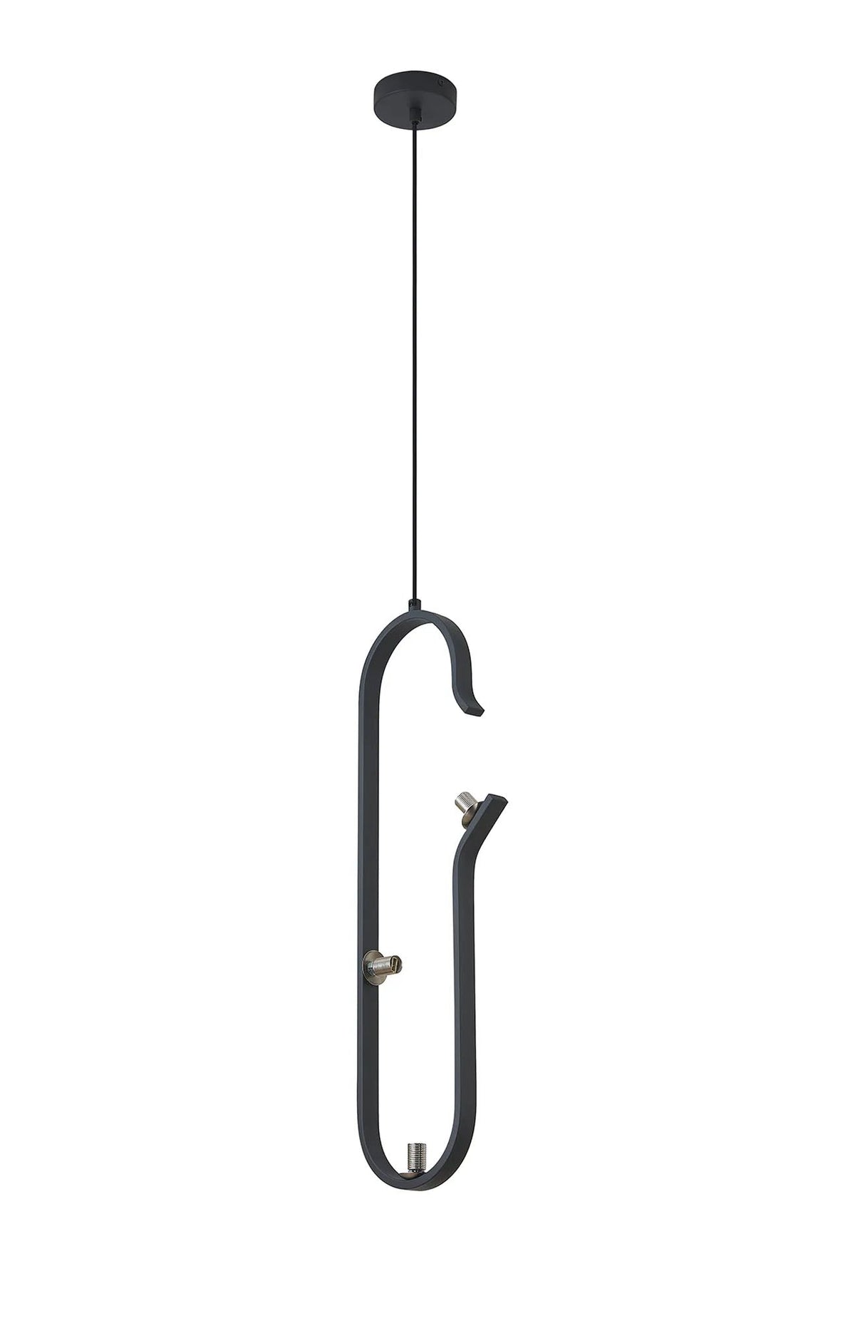 Kelly Pendant, 3 Light G9, Graphite/Satin Nickel