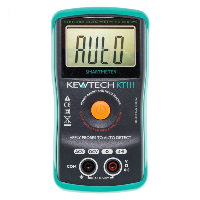 Kewtech KT111 500V TRMS Digital Multimeter