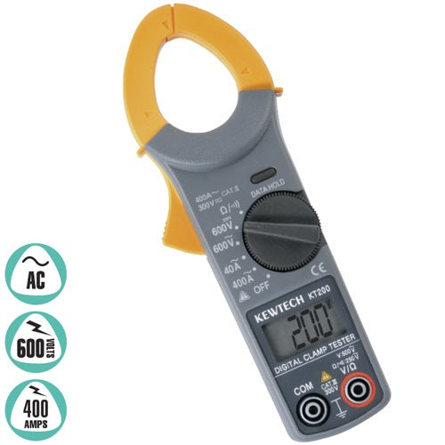 KT200 Digital 400A AC Clamp Meter