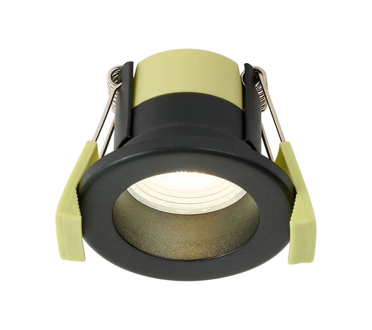 Lavery 4W, Triac Dimmable 4CCT LED Fire Rated Downlight, Cut Out: 42mm, 360lm, 60° Deg, IP65 DRIVER INC., Black, 5yrs Warranty