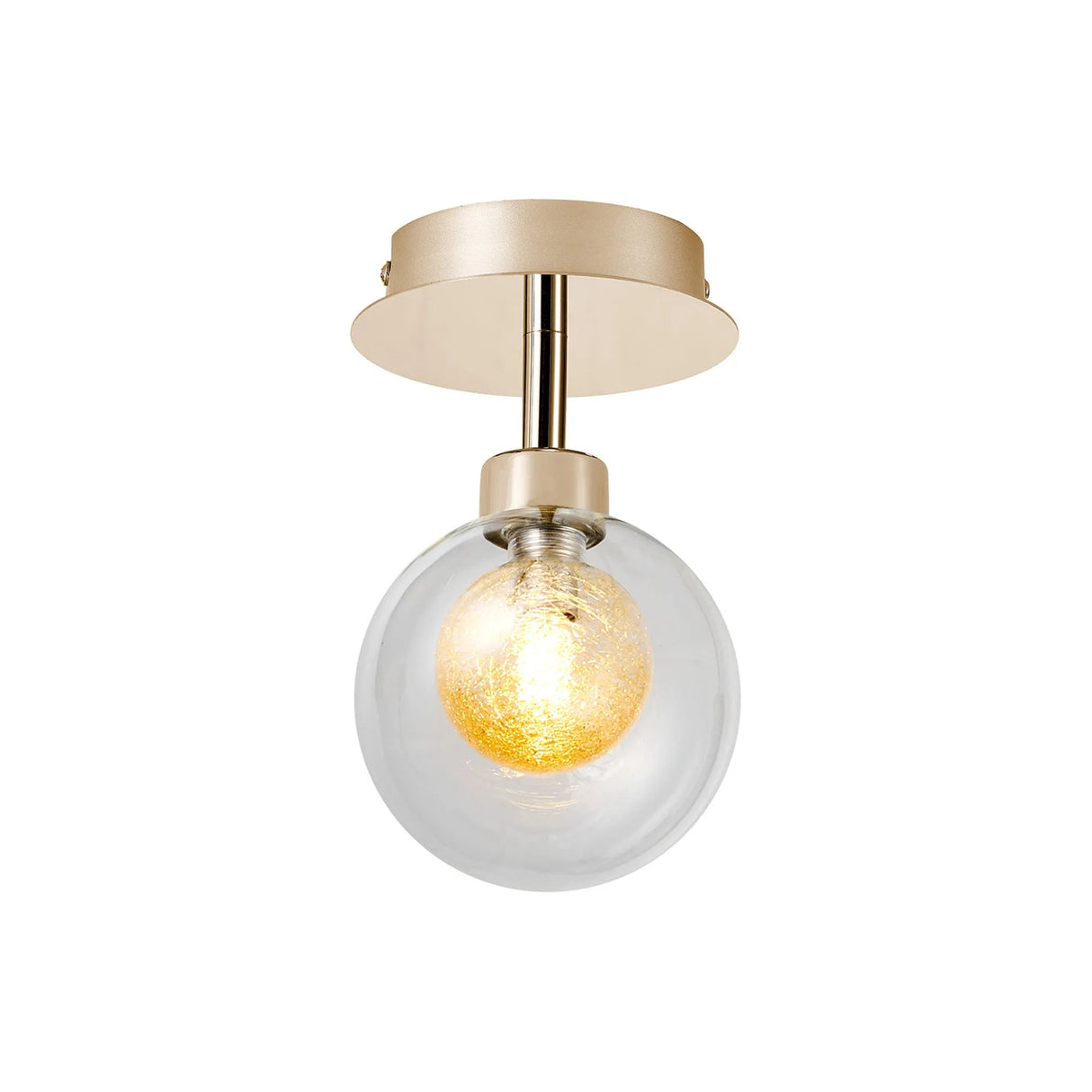 Lathen French Gold 1 x G9 Flush Light