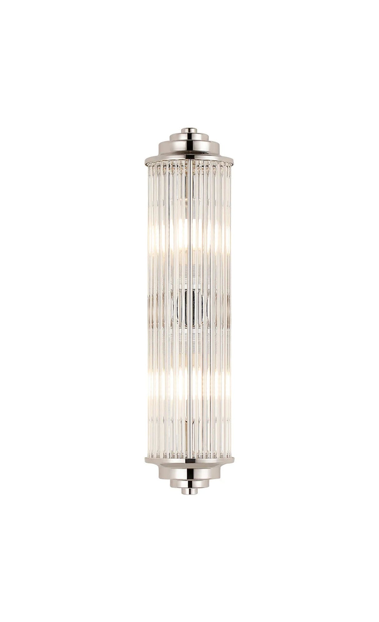Loovens 2 Light Wall G9 IP44 Polished Nickel