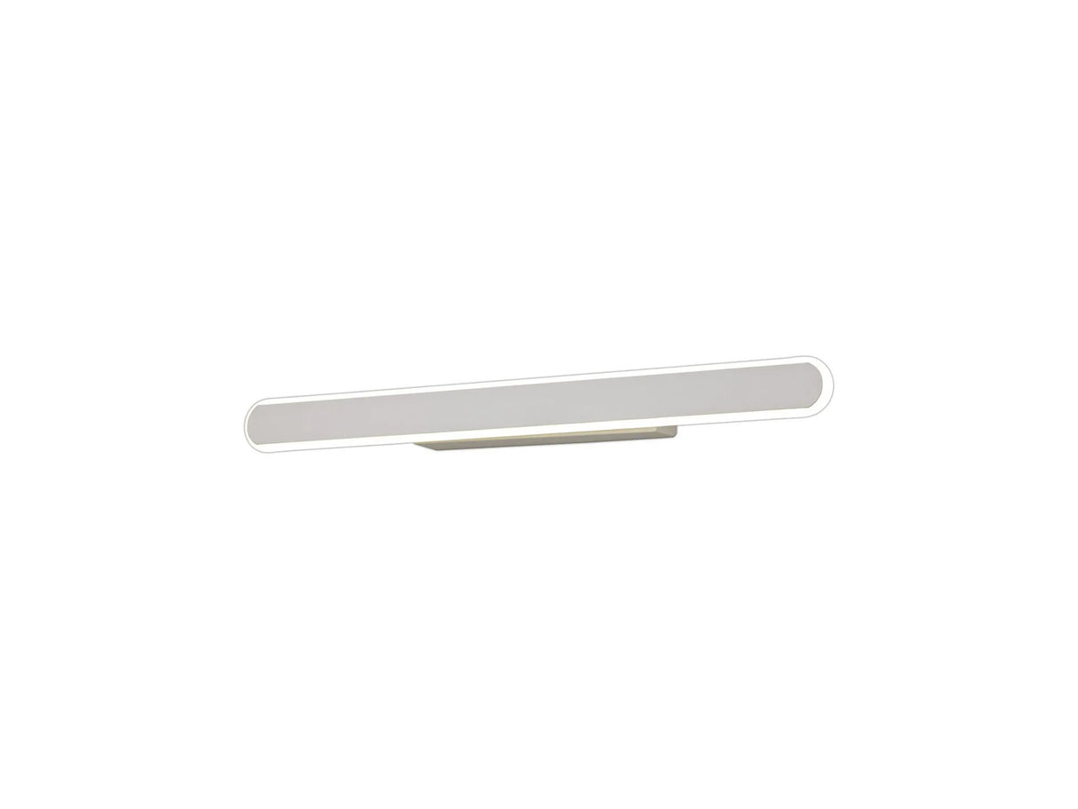 Lowrey 60cm Linear Wall Lamp, 1 x 24W LED, 4000K, 1000lm, Sand White