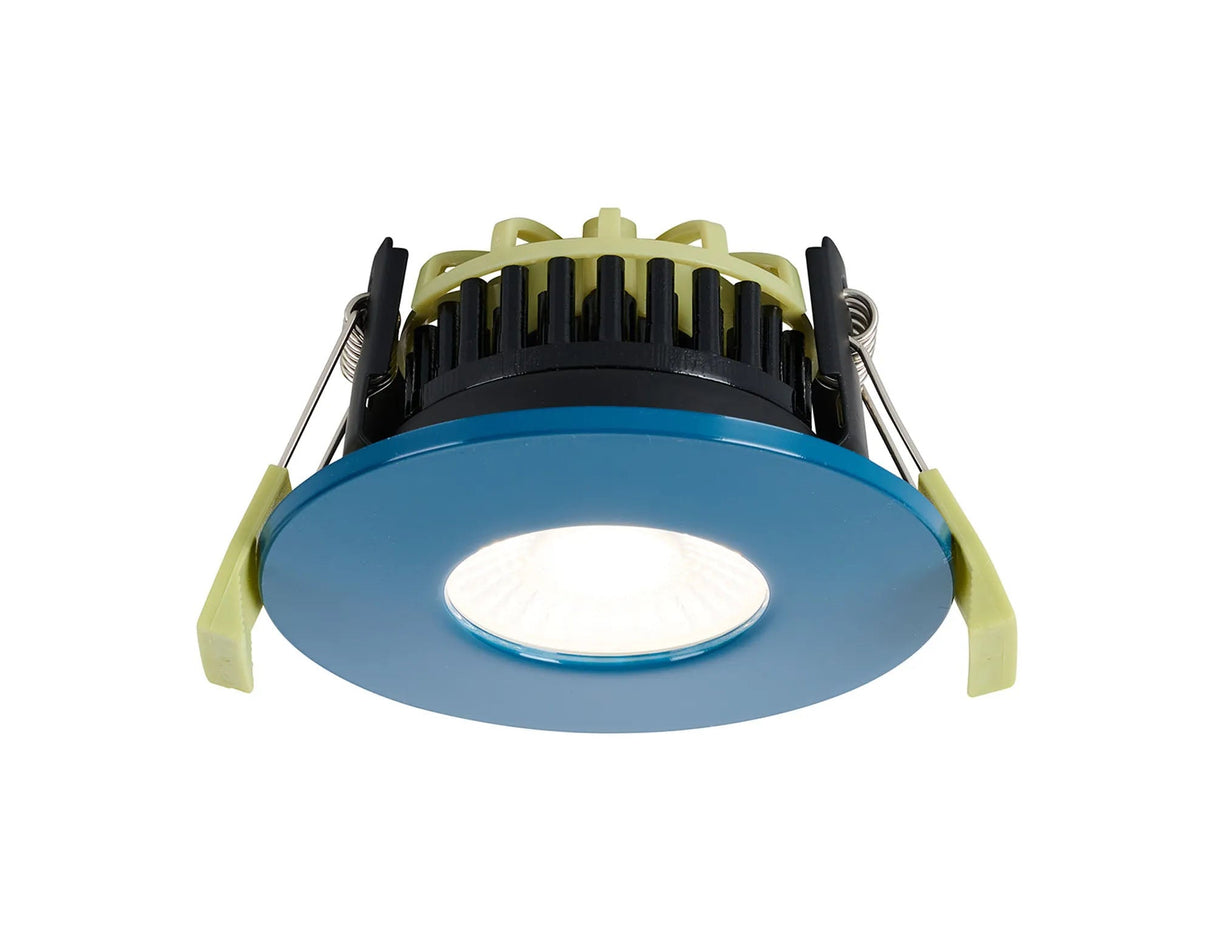 Marangony 4/6/8W, Triac Dimmable 4CCT LED Fire Rated Downlight, Sky Fascia, Cut Out: 70mm, 400/600/800lm, 60° Deg, IP65 DRIVER INC. 5yrs Wrnty