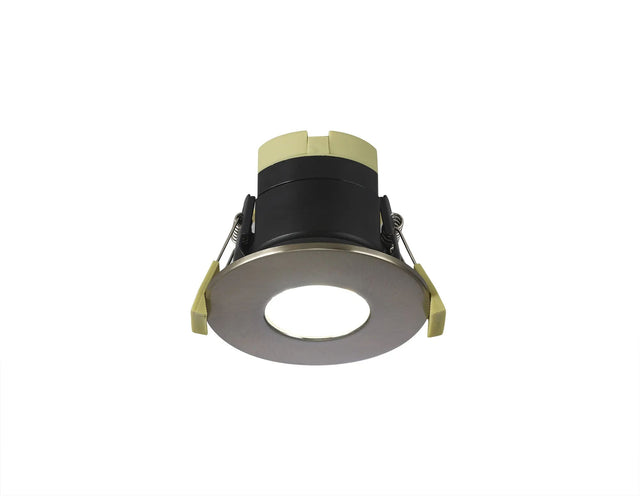 Marangony, 8W, Dimmable CCT LED Fire Rated Downlight, Antique Brass Fascia, Cut Out: 70mm, 60° Deg, IP65