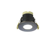 Marangony, 8W, Dimmable CCT LED Fire Rated Downlight, With Black Chrome, Cut Out: 70mm, 60° Deg, IP65