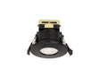 Marangony, 8W, Dimmable CCT LED Fire Rated Downlight, Gloss Black Fascia, Cut Out: 70mm, 60° Deg, IP65