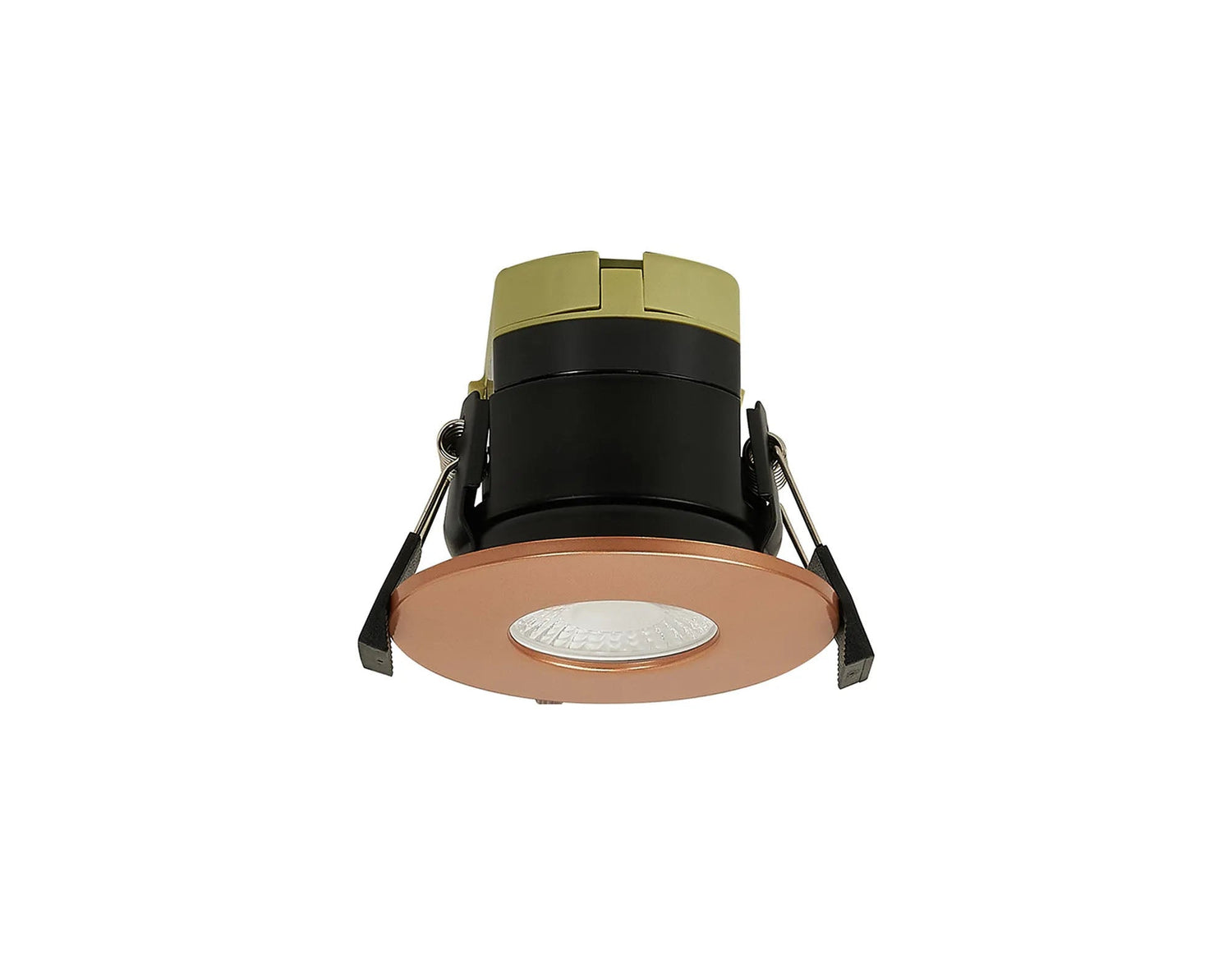 Marangony, 8W, Dimmable CCT LED Fire Rated Downlight, Copper Fascia, Cut Out: 70mm, 60° Deg, IP65