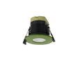 Marangony, 8W, Dimmable CCT LED Fire Rated Downlight, Moss Green Fascia, Cut Out: 70mm, 60° Deg, IP65