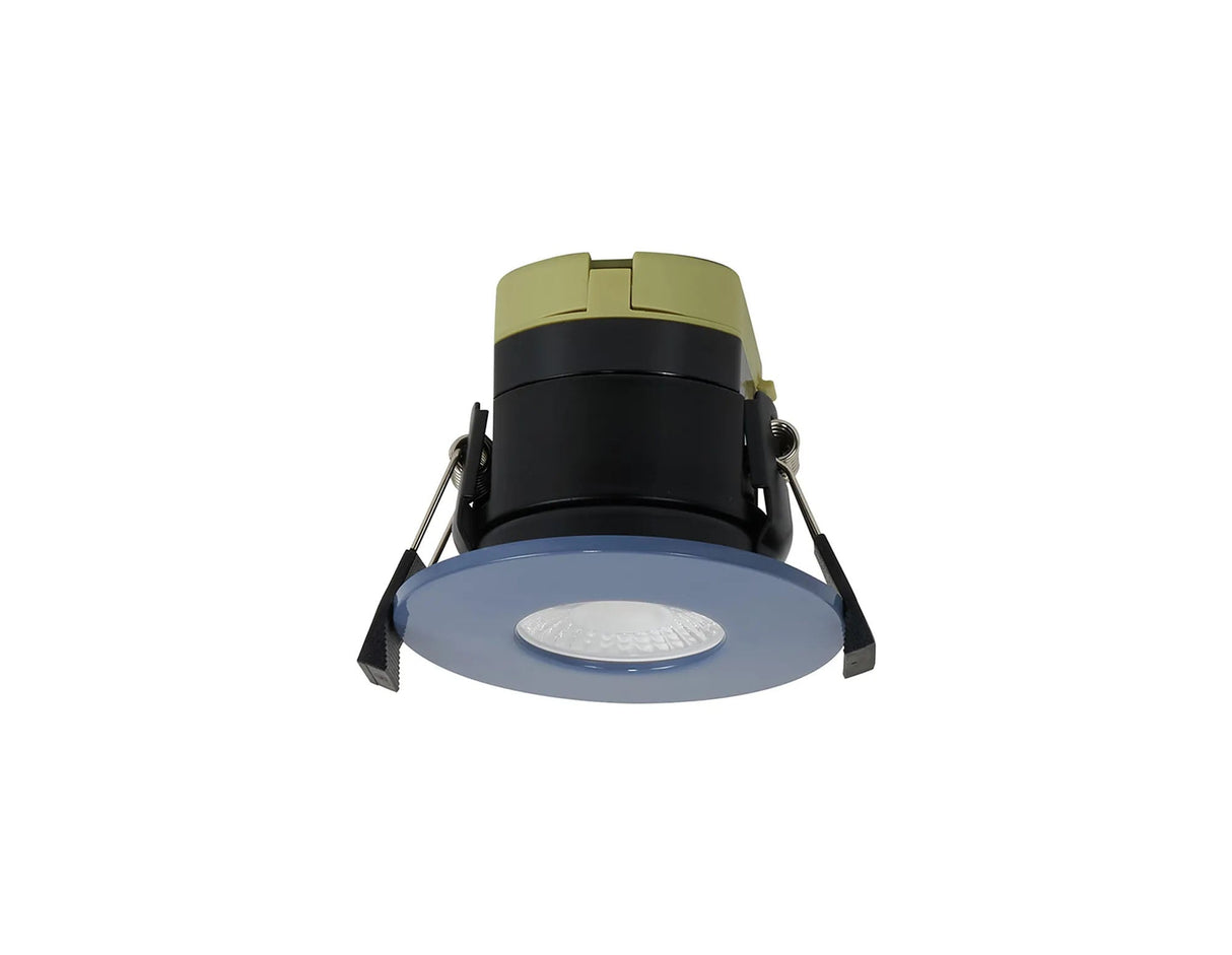 Marangony, 8W, Dimmable CCT LED Fire Rated Downlight, Sky Fascia, Cut Out: 70mm, 60° Deg, IP65