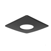 Kosnic Magnetic Square Downlight Bezel for Mauna Range - Matt Black -KPT-06DFBZ-SBLK