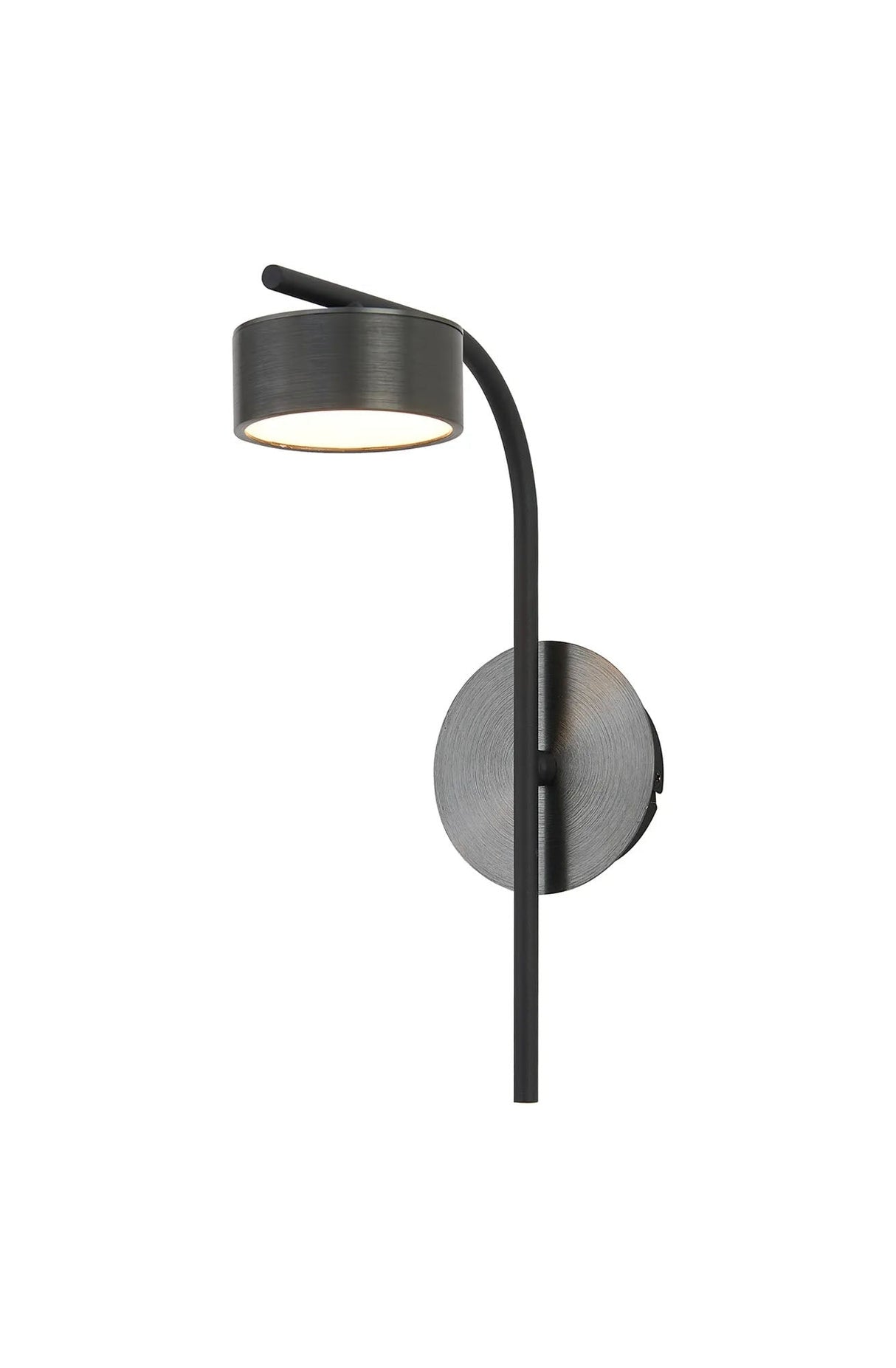 Mcdermott Wall Light Switched 1 Light, 6W LED, 3000K, Gun Metal/Sand Black