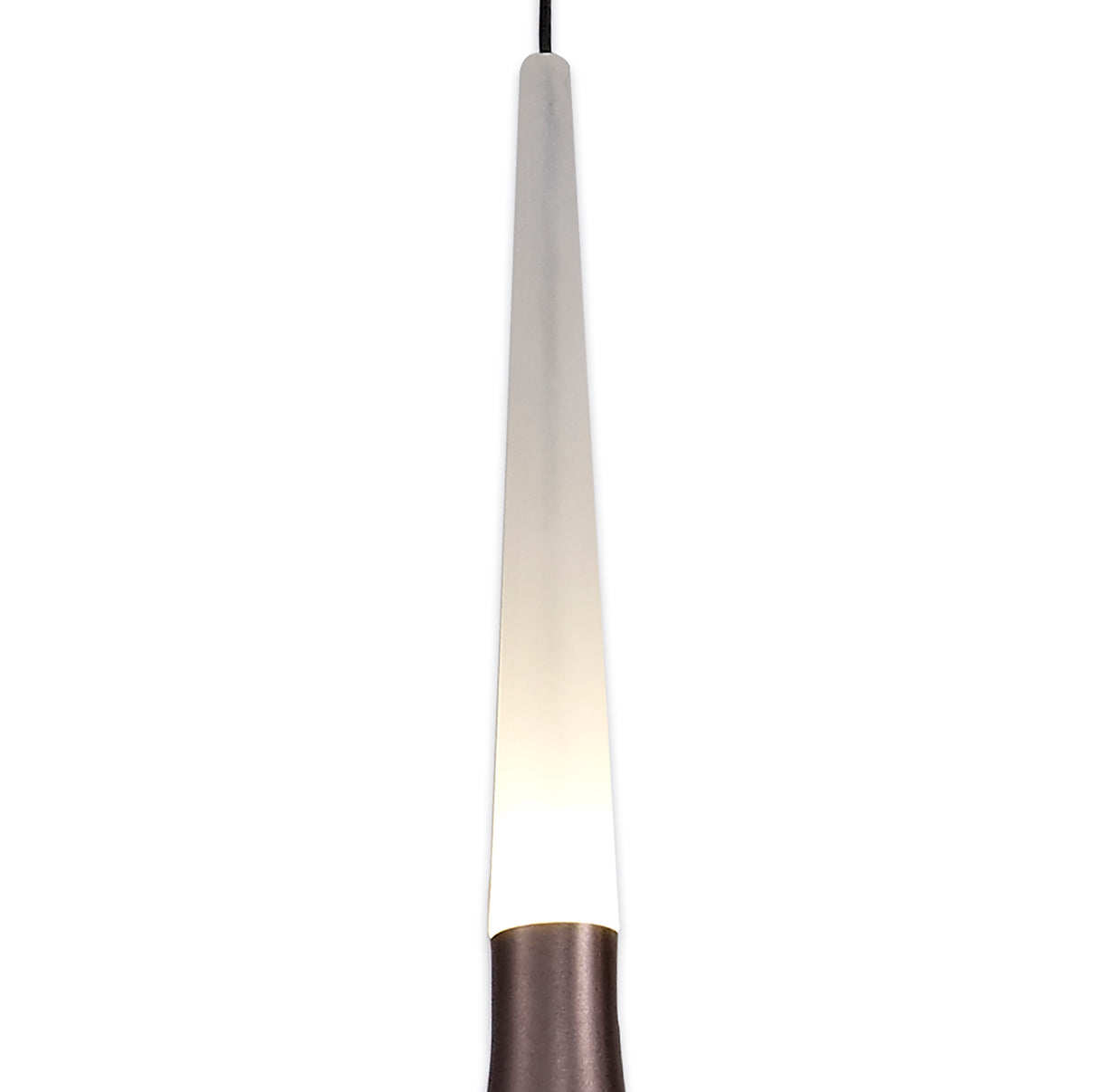 Montgomery 3 Light Linear Pendant, 3 x 5W LED, 3000K, 431lm, Satin Brown, 3yrs Warranty